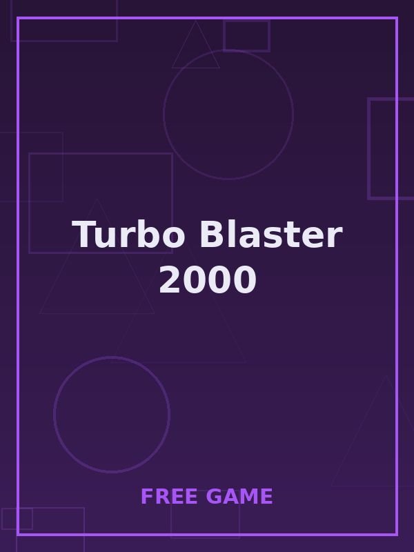 Turbo Blaster 2000 cover